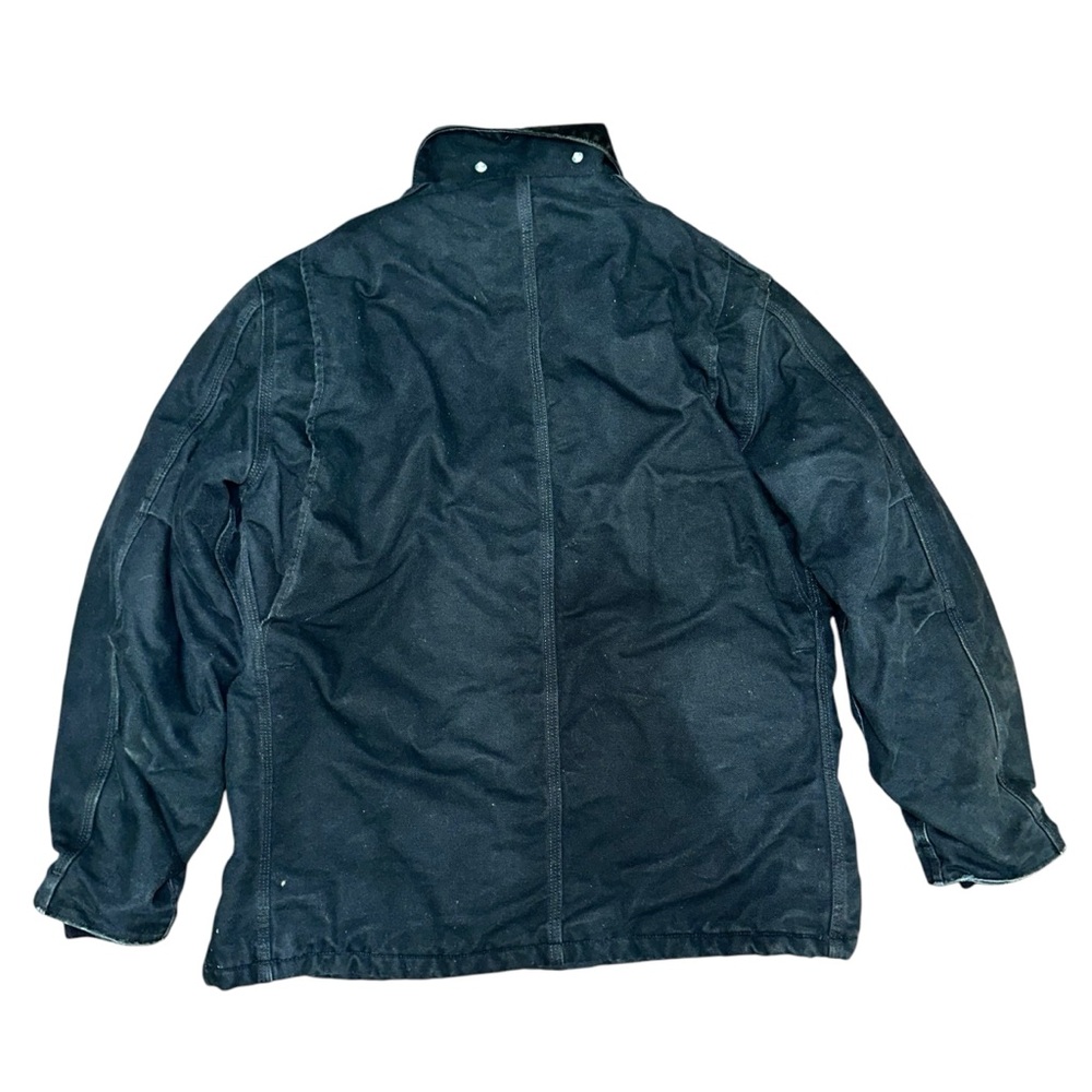 Carhartt LOOSE FIT FIRM DUCK INSULATED TRADITIONAL COAT Size 48 Blk - Picture 2 of 4